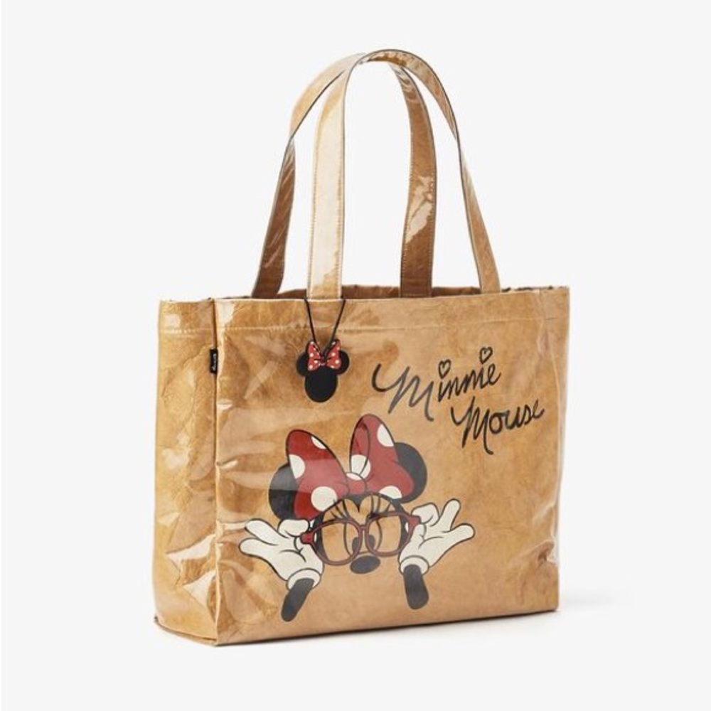 ZARA x DISNEY MINNIE MOUSE VINYL TOTE BAG